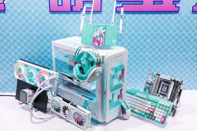 界联动燃爆二次元！全新外设惊艳亮相pg模拟器电脑版ROG×初音未来跨(图7)